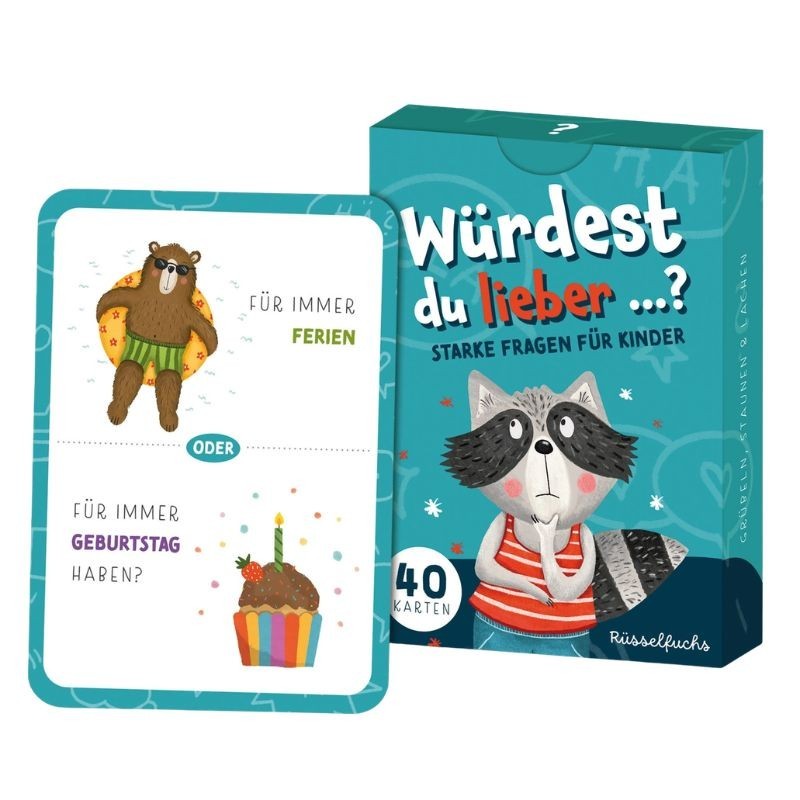 Würdest du lieber ...? Starke Fragen für Kinder