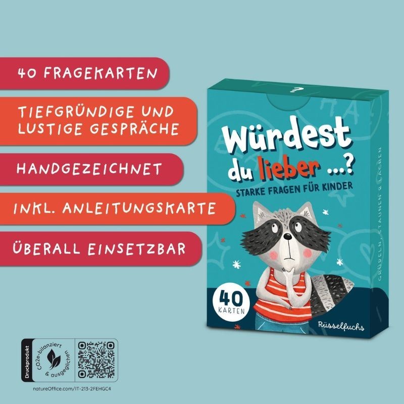 Würdest du lieber ...? Starke Fragen für Kinder