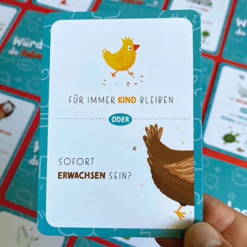 Würdest du lieber ...? Starke Fragen für Kinder
