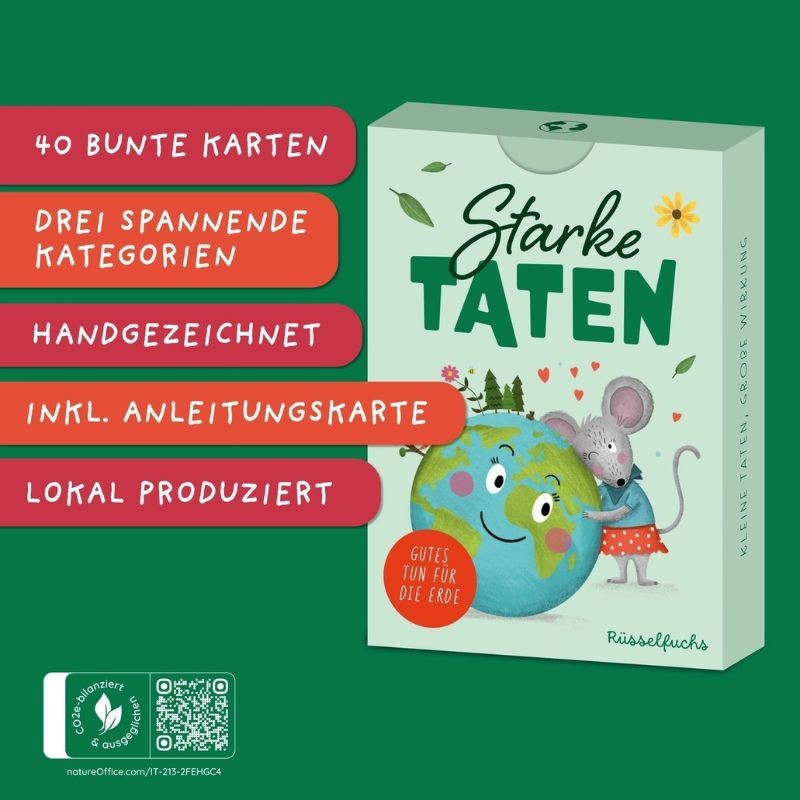 Umweltkarten Starke Taten für Kinder