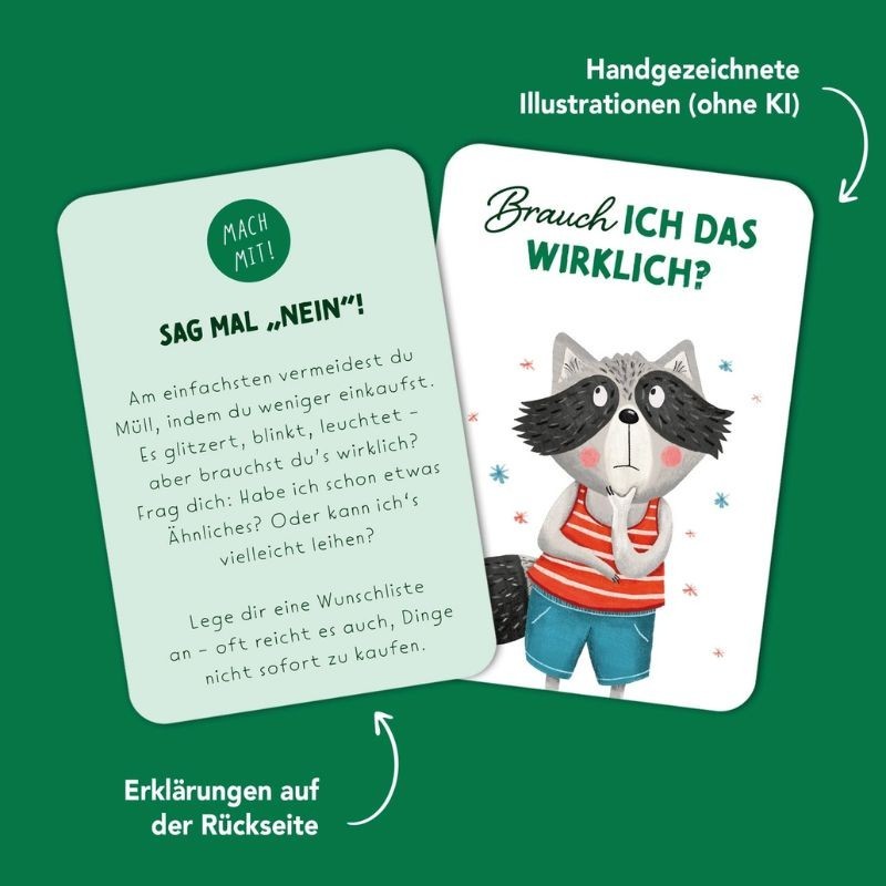 Umweltkarten Starke Taten für Kinder