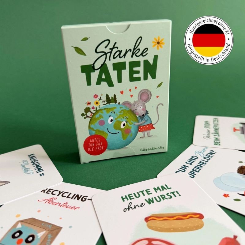 Umweltkarten Starke Taten für Kinder