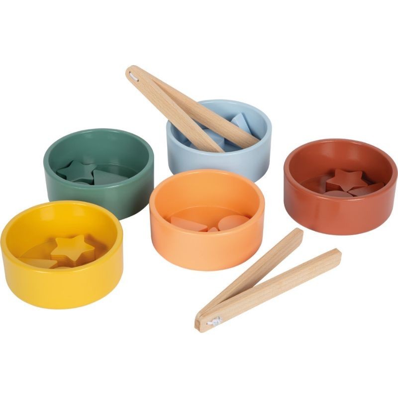 Montessori Sortierspiel mit Zange