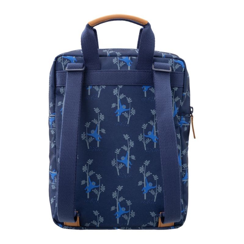 Kinderrucksack Affen blau