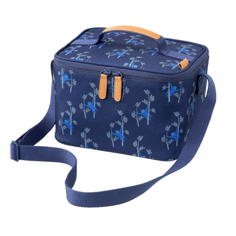 Kühltasche Affen gross blau