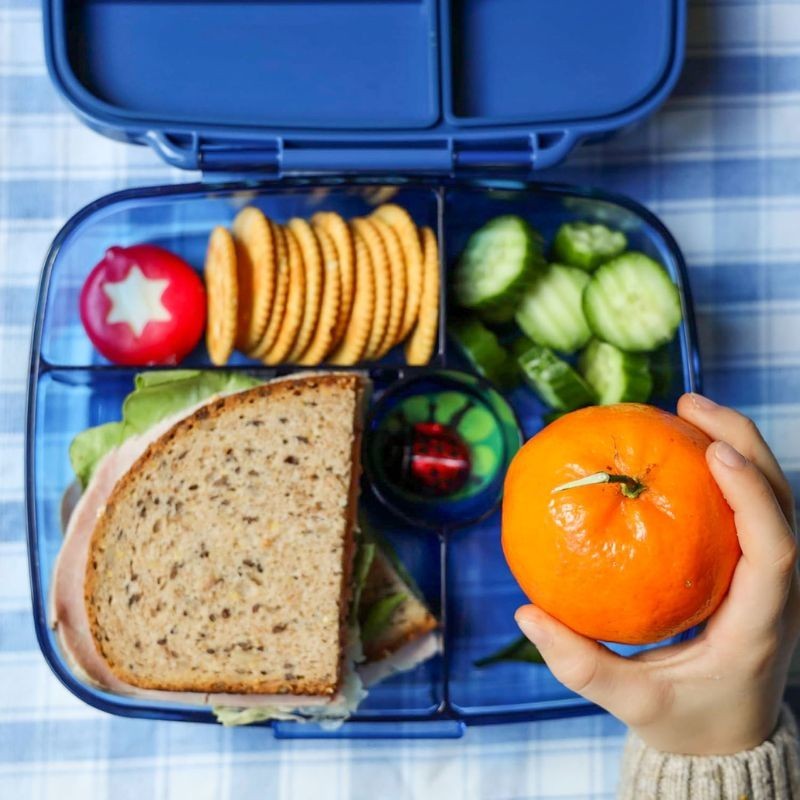 Yumbox Go Znünibox Blau
