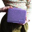 Yumbox Mini Snack Znünibox Glitzer Lila