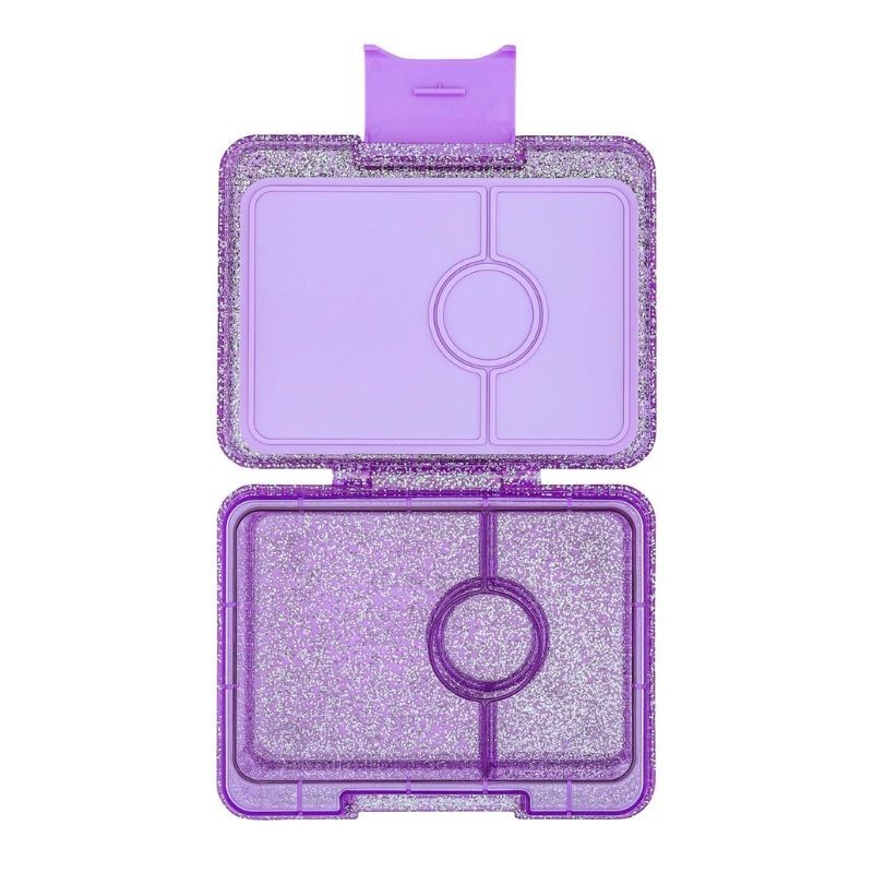 Yumbox Mini Snack Znünibox Glitzer Lila
