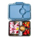 Yumbox Prêt Edelstahl Lunchbox Glitzer Blau