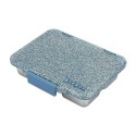 Yumbox Prêt Edelstahl Lunchbox Glitzer Blau