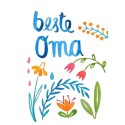 Postkarte Beste Oma