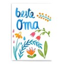 Postkarte Beste Oma