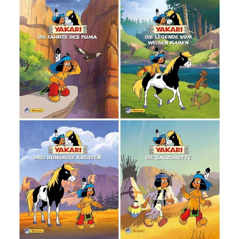 Yakari 1-4 Mini Buch Pixi Set