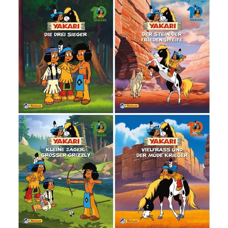 Yakari 5-8 Mini Buch Pixi Set