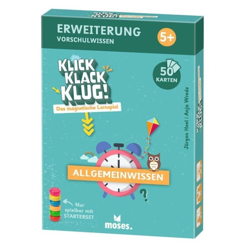 Klick Klack Klug Erweiterungsset Allgemeinwissen ab 5 Jahren