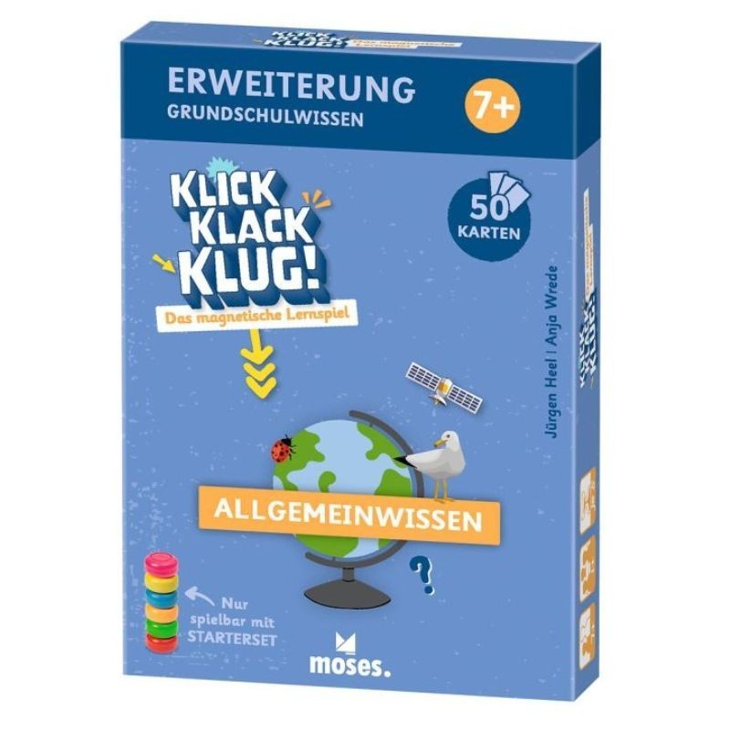Klick Klack Klug Erweiterungsset Allgemeinwissen ab 7 Jahren