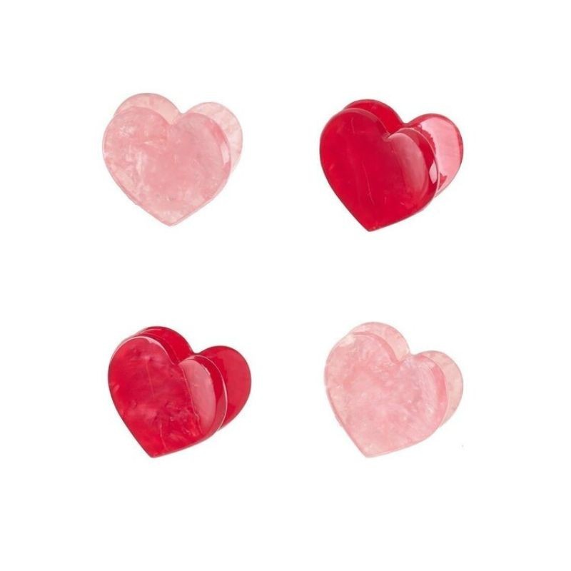 Haarspangen Herzen Love Heart Claw