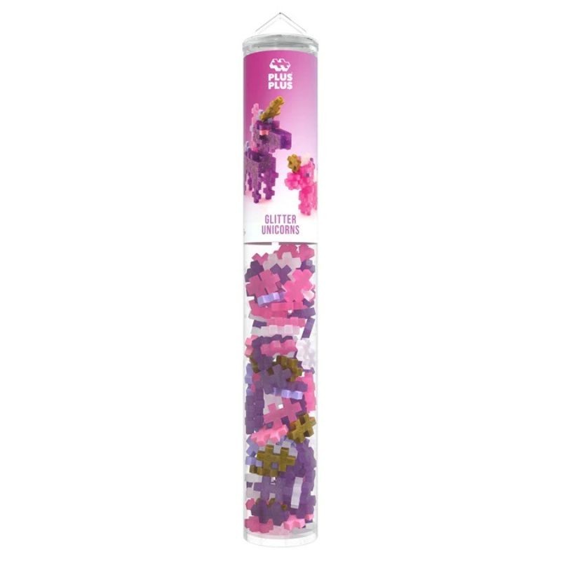Plus-Plus Bausteine Glitzer Einhorn