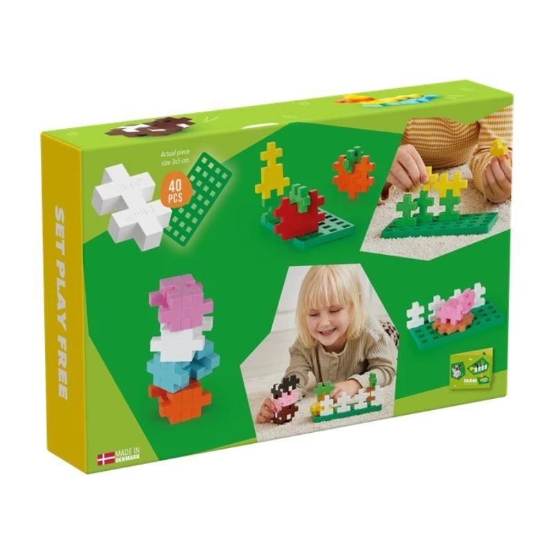 Plus-Plus Bausteine Big Bauernhof Set