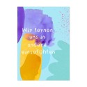 Zusammen Karten für ein schönes Miteinander