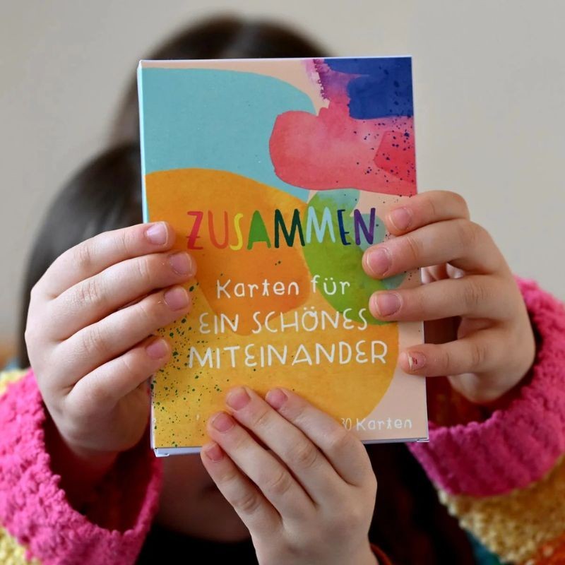 Zusammen Karten für ein schönes Miteinander
