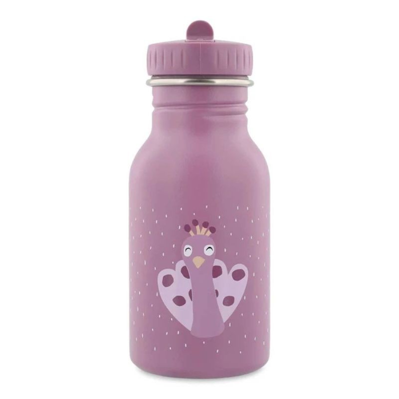 Trinkflasche Edelstahl Pfau