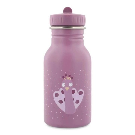 Trinkflasche Edelstahl Pfau
