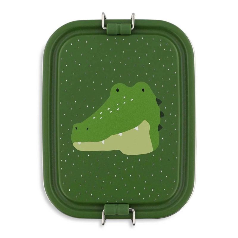 Znünibox Edelstahl Alligator grün