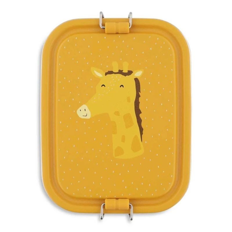 Znünibox Edelstahl Giraffe gelb