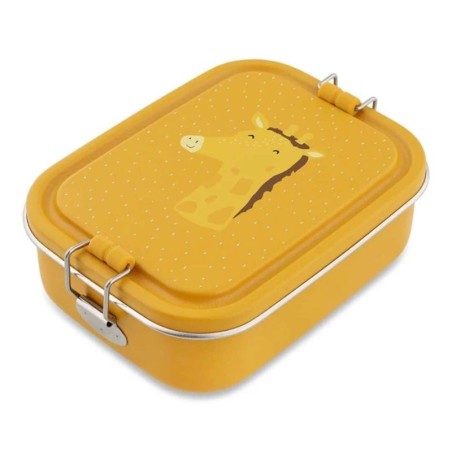 Znünibox Edelstahl Giraffe gelb