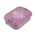 Edelstahl Lunchbox Pfau lila