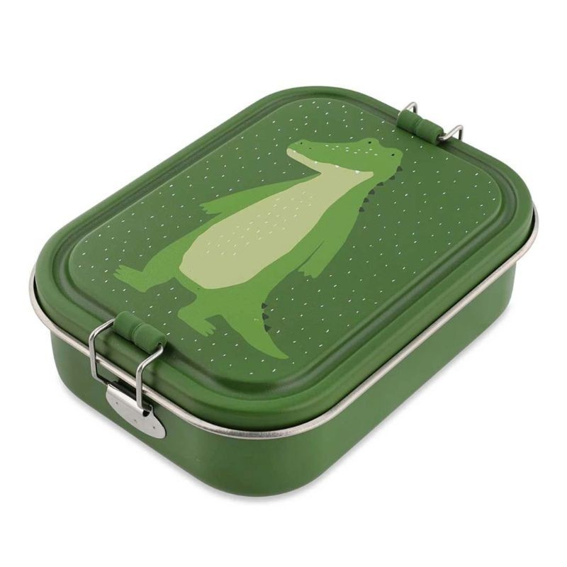 Lunchbox Edelstahl Alligator grün