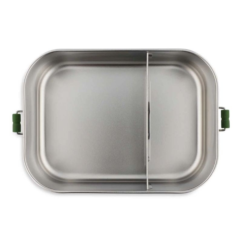 Lunchbox Edelstahl Alligator grün