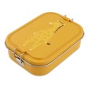 Lunchbox Edelstahl Giraffe gelb