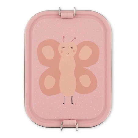Lunchbox Edelstahl Schmetterling