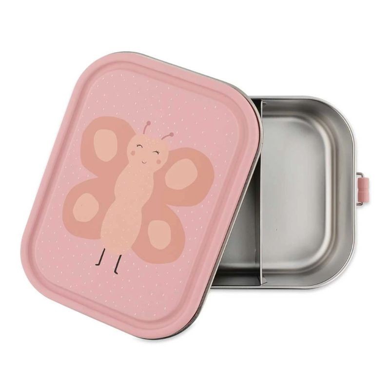Lunchbox Edelstahl Schmetterling