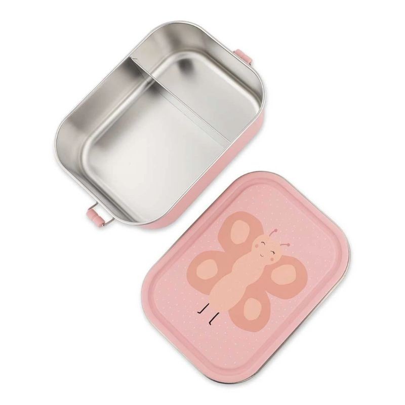Lunchbox Edelstahl Schmetterling