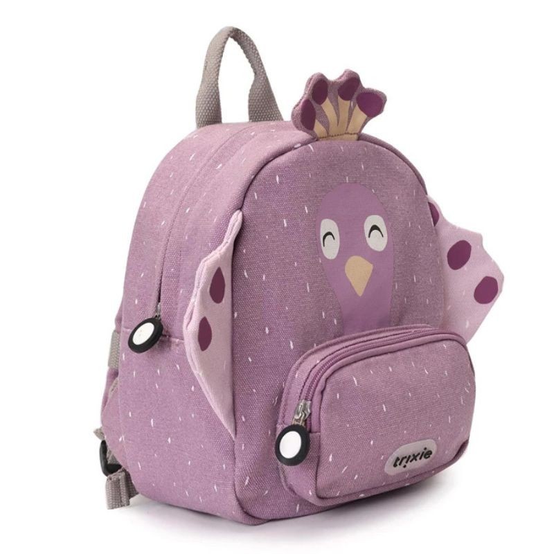 Kinderrucksack Pfau lila
