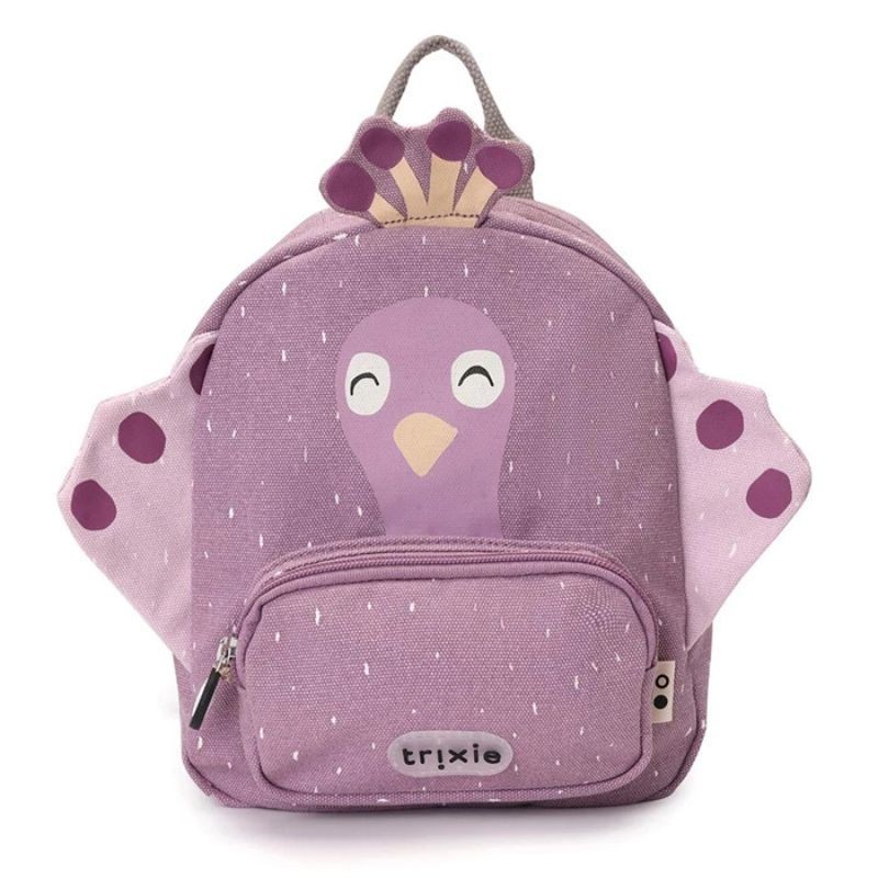 Kinderrucksack Pfau lila