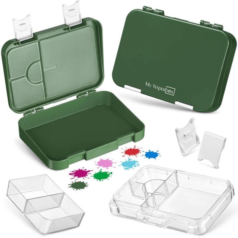 Znünibox Len in grün