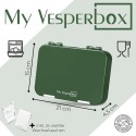 Znünibox Len in grün