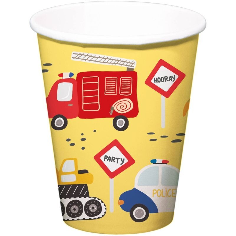Pappbecher Fahrzeuge