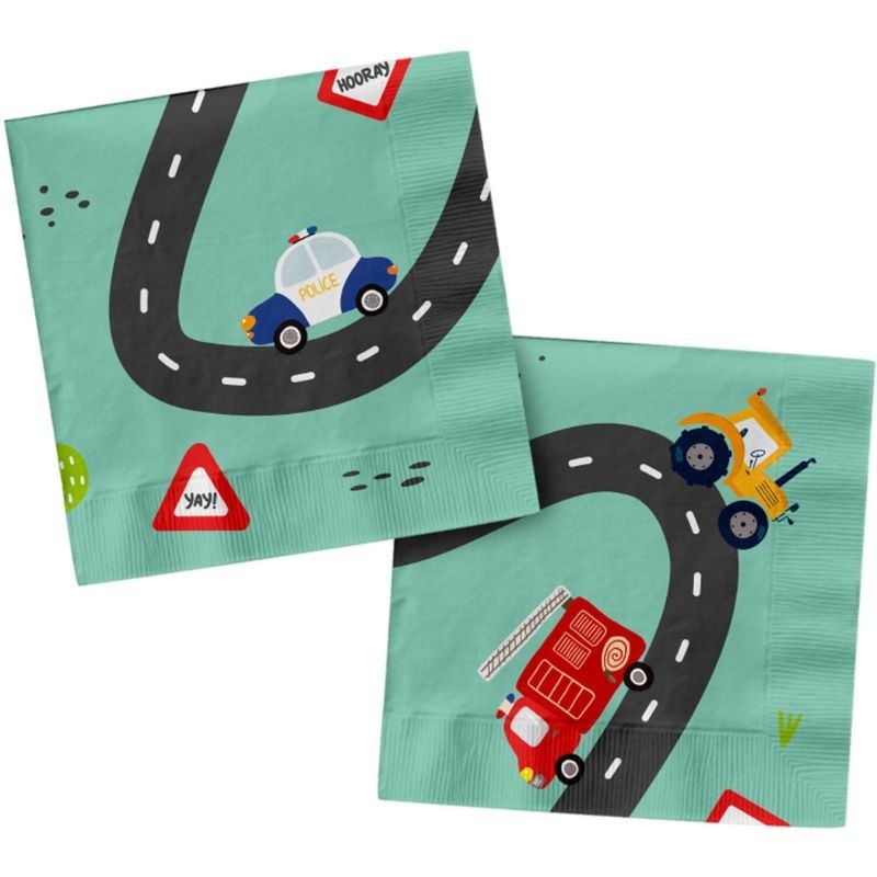 Servietten Fahrzeuge