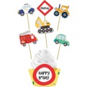 Cupcake Topper & Wrapper Fahrzeuge