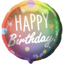 Ballon Happy Birthday Punkte