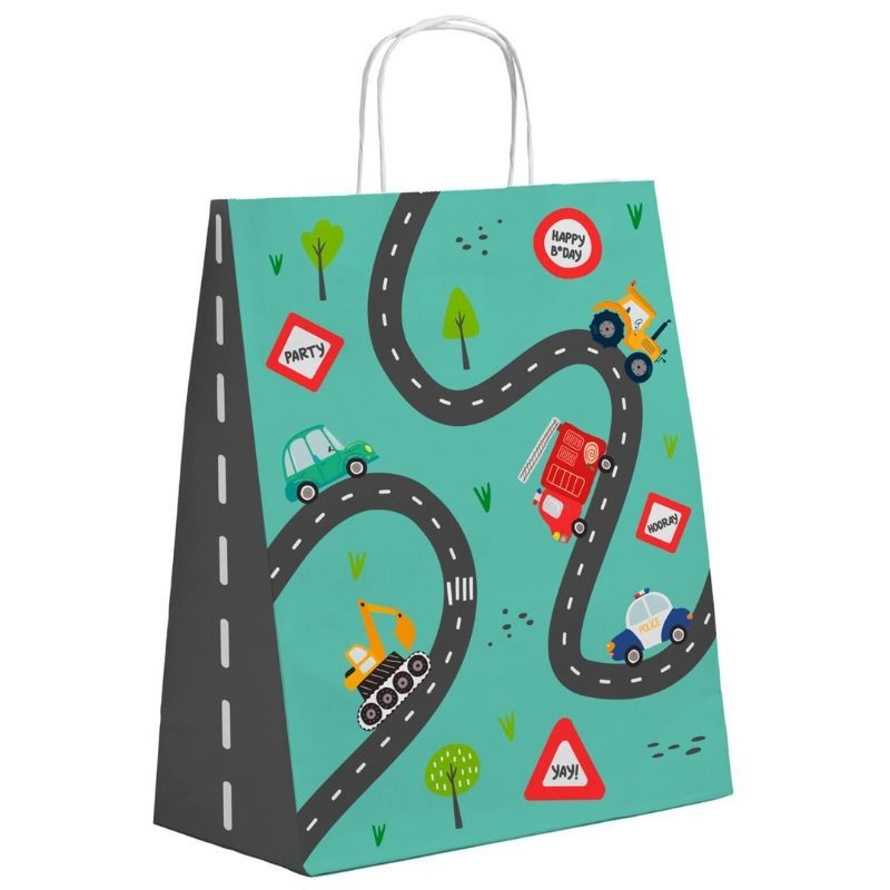 Geschenktüten Set Fahrzeuge