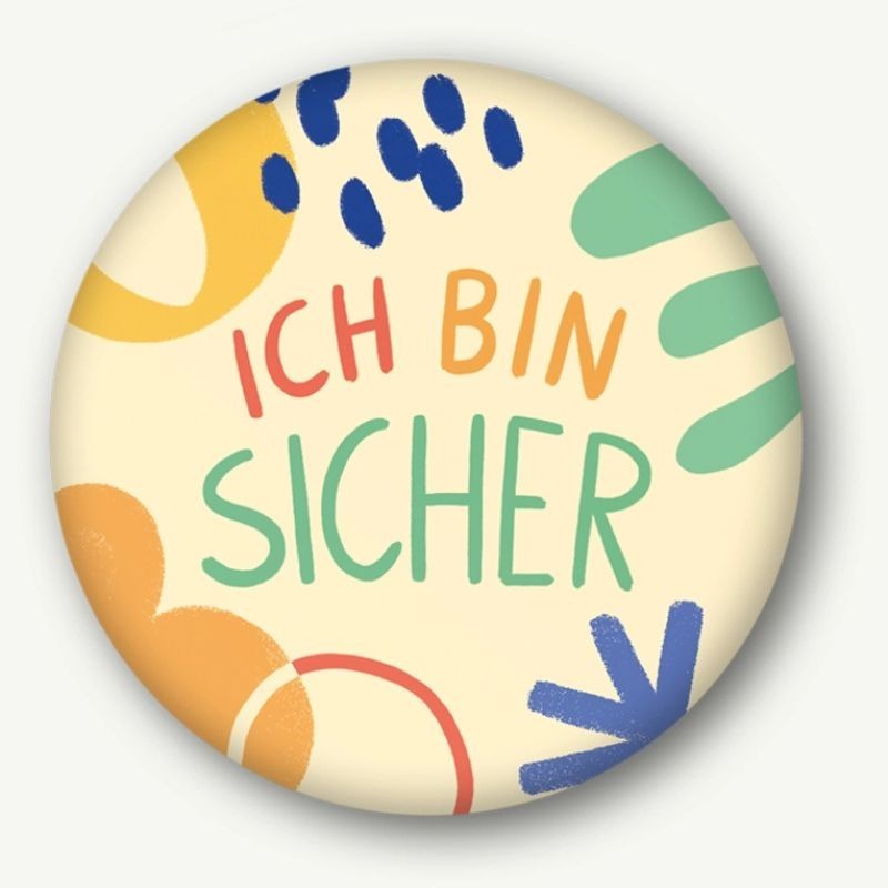 Magnet Ich bin sicher