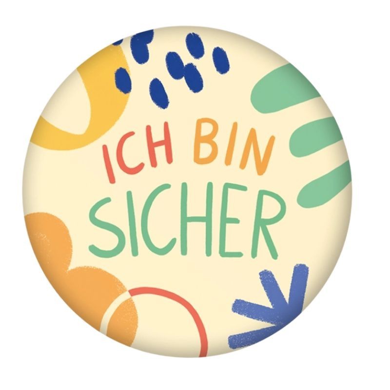 Magnet Ich bin sicher