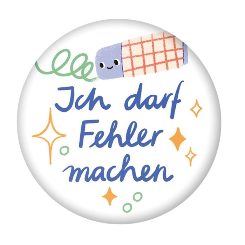 Magnet Ich darf Fehler machen