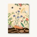 Postkarte Sommerwiese Gartenfreunde